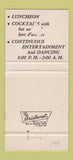 Matchbook Cover - JG's Restaurant Boston MA WEAR 30 Strike