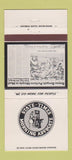 Matchbook Cover Morning Advocate Newspaper Baton Rouge LA LSU Football 30 Strike