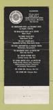 Matchbook Cover - Schine Inn Chicopee MA 30 Strike