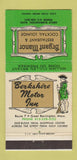 Matchbook Cover - Bryant Manor Restaurant Great Barrington MA 30 Strike