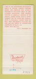 Matchbook Cover - Lander's Restaurant Lebanon NH 30 Strike