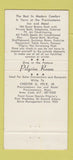 Matchbook Cover - Provincetown Inn Motel MA 30 Strike