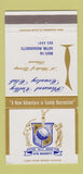 Matchbook Cover - Pleasant Valley Country Club Sutton MA 30 Strike