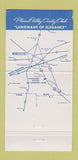 Matchbook Cover - Pleasant Valley Country Club Sutton MA 30 Strike