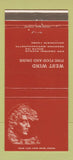 Matchbook Cover - West Wind Restaurant Seekonk MA 30 Strike