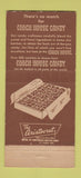 Matchbook Cover - Coach House Candy Natick MA 30 Strike