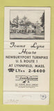 Matchbook Cover - Towne Lyne House Lynnfield MA 30 Strike
