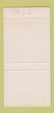 Matchbook Cover - House of Doherty Worcester MA 30 Strike