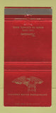 Matchbook Cover - Country House Restaurant Scituate MA 30 Strike