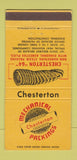 Matchbook Cover - MecChesterton Mechanical Packings Everett MA 30 Strike