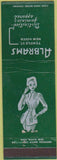Matchbook Cover - Albram's Women's Clothes girlie New Haven CT