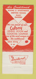 Matchbook Cover - Ambassador Motel Kansas City MO 30 Strike