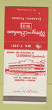 Matchbook Cover - Morey and Dunham Apartments Sarasota FL 30 Strike