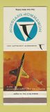 Matchbook Cover - Northrop Division Aircraft Jets 30 Strike