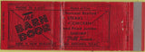 Matchbook Cover - The Barn Door San Antonio TX