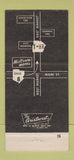 Matchbook Cover - Midtown Motel Akron OH 30 Strike