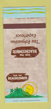 Matchbook Cover - Don the Beachcomber CHAIN 30 Strike