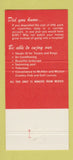 Matchbook Cover - Fontana Motor Hotel Mission TX 30 Strike