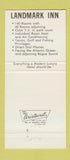 Matchbook Cover - Landmark Inn Atlantic Beach NC 30 Strike