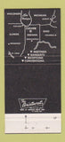 Matchbook Cover - Culver Inn Culver IN Military Academy 30 Strike