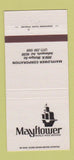 Matchbook Cover - Mayflower Moving Trucking Indianapolis IN 30 Strike