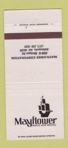 Matchbook Cover - Mayflower Moving Trucking Indianapolis IN 30 Strike