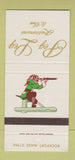 Matchbook Cover - Peg Leg Restaurant Rockport MA 30 Strike