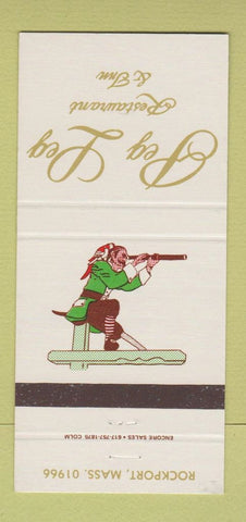 Matchbook Cover - Peg Leg Restaurant Rockport MA 30 Strike