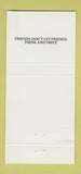 Matchbook Cover - The Gold Club Atlanta GA Strip Club? 30 Strike