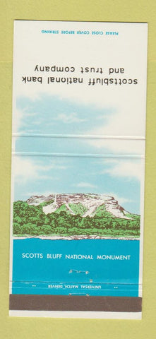 Matchbook Cover - Scottsbluff National Bank and Trust NE 30 Strike