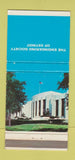 Matchbook Cover - Engineering Society of Detroit MI 30 Strike