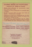 Matchbook Cover - Sobre as Ondas Hotel? Sao Paulo Brazil 40 Strike