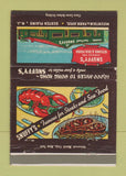 Matchbook Cover - Snuffy's Restaurant Scotch Plains NJ 40 Strike