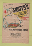 Matchbook Cover - Snuffy's Restaurant Scotch Plains NJ 40 Strike