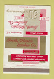 Matchbook Cover - South Atlantic Lumber Greensboro NC 1956 40 Strike