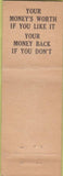 Matchbook Cover - Klane's Liquor Store St Paul MN? WEAR