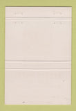 Matchbook Cover - Sunset Motel old Forge NY WEAR girlie skiing 40 Strike