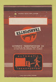 Matchbook Cover - Automatic Transporter Chicago IL lifts 40 Strike