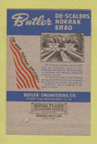 Matchbook Cover - Butler De Scalers New Orleans LA New York City 40 Strike