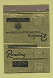 Matchbook Cover - Reading Building and Loan Cincinnati OH 40 Strike