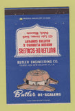 Matchbook Cover - Butler De Scalers New Orleans LA Duluth MN plumbing 40 Strike