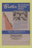 Matchbook Cover - Butler De Scalers New Orleans LA Duluth MN plumbing 40 Strike