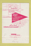 Matchbook Cover - Yakima Cement Products Blocks WA 40 Strike