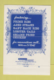 Matchbook Cover - Red Dog Scottsdale AZ restaurant 40 Strike