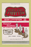 Matchbook Cover - Reliable Linen Service Detroit MI 40 Strike