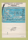 Matchbook Cover - Reinholdt & Gardner Investments St Louis MO 40 Strike