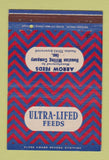 Matchbook Cover - Ultra Lifed Feeds Arrow Houston TX 40 Strike