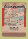 Matchbook Cover - Lehigh Warehouse Trucking Newark NJ WORN 40 Strike