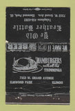 Matchbook Cover - Ye Old Leather Bottle Elmwood Park IL WORN 40 Strike