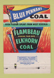 Matchbook Cover - Yellow Jacket Tepee Coal Cincinnati OH 40 Strike